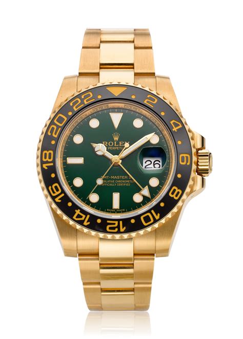 rolex gmt 18k gold